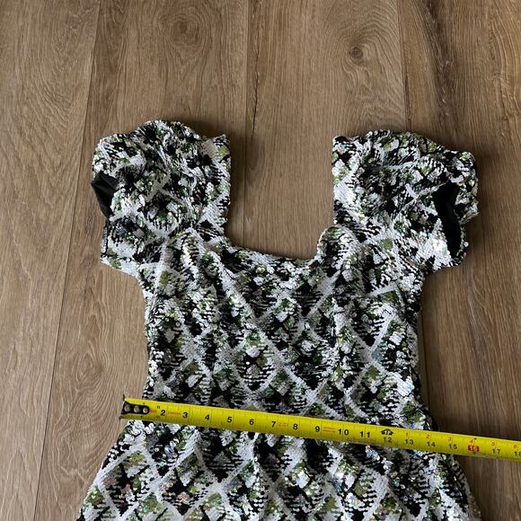 HVN Women's Sequin Fromer Dress Size 2 - Picture 9 of 11
